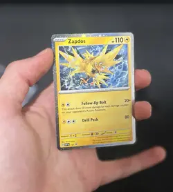 Pokemon TCG Promo SVP 157 Cosmos Holog Zapdos Near Mint - Image 3