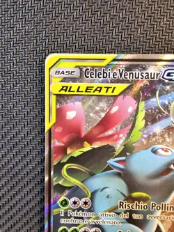 Pokemon | Celebi & Venusaur GX Sm167 Tag Team Up Sole & Luna Promo 2019 Italiano - Image 3