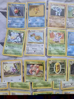 Pokemon Cards Lot Gen 1 Base Jungle WOTC Vintage NM - Image 2