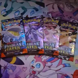 Pokemon TCG Paldean Fates 1x Booster Pack (Sealed) - Image 1