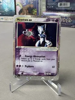 2003 Pokemon Ruby Sapphire Mewtwo EX Holo Ultra Rare 101/109 NM - Image 1
