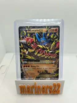 MLucario EX 55/111 XY-Furious Fists 2014 Pokemon - Image 1