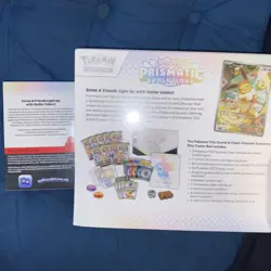 Pokemon TCG Prismatic Evolutions ETB with Booster Bundle 2-Pack Sealed - Image 2