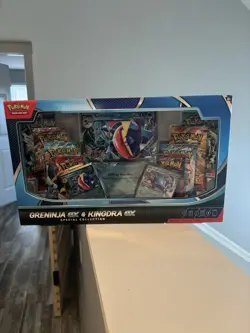 Pokemon Trading Card Game Greninja ex and Kingdra ex Special Collection LOT OF 4 - Image 1