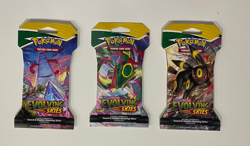 Pokemon Evolving Skies Sleeved Booster Pack Lot of 3 - Image 1