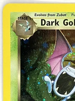 Dark Golbat NM 7/82 1st Edition Team Rocket Pokemon TCG Holo - Image 3