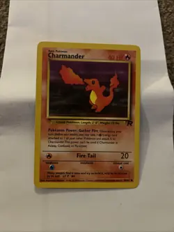 Charmander 50/82 - LP - Team Rocket, WOTC Pokemon - Card Looks Mint - Image 1
