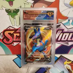 DSG 10 Lucario V SWSH213 Black Star Promo (PSA 10 U) - Pokemon TCG - SHIPS FAST - Image 1