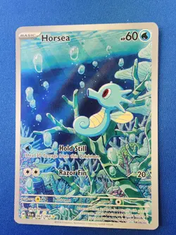 Horsea 067/064 Shrouded Fable Holo Illustration Rare Pokemon TCG - NM - Image 1