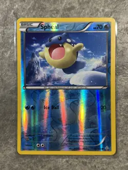 Spheal 46/160 Pokemon TCG XY-Primal Clash 2015 Reverse Holo (Light Play) - Image 1