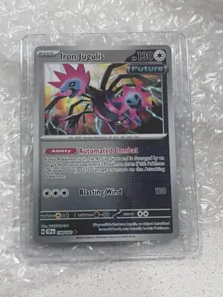 Pokemon TCG Iron Jugulis SV05: Temporal Forces 139/162 Reverse Holo Uncommon NM - Image 1
