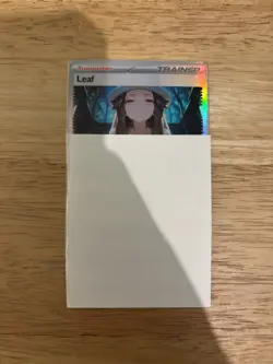 Pokemon Leaf Anime Waifu Card (NSFW) - Near Mint - Image 1