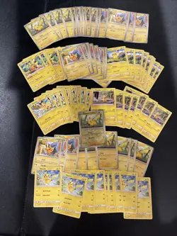 Pokemon All Pikachus! 100 Card Lot Bundle Bulk Collection - Reverse Holo - Image 1
