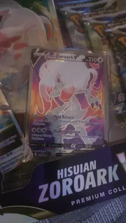 Pokemon TCG Hisuian Zoroark VSTAR Premium Collection Box - New / Sealed - Image 3