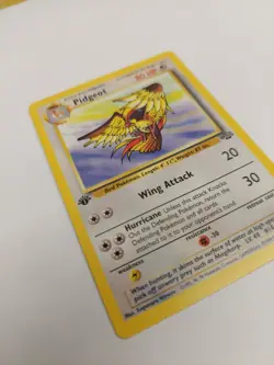 Pokemon 1st Edition Non-holo Rare Pidgeot Jungle 24/64 WotC 1999 - Image 2