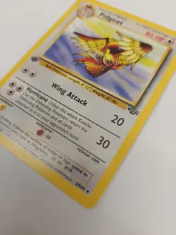 Pokemon 1st Edition Non-holo Rare Pidgeot Jungle 24/64 WotC 1999 - Image 3