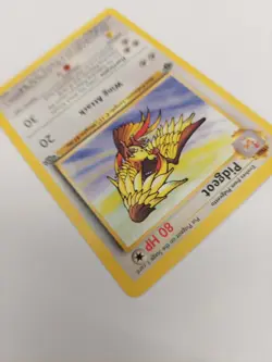 Pokemon 1st Edition Non-holo Rare Pidgeot Jungle 24/64 WotC 1999 - Image 4