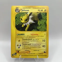 Jolteon 13/144 Skyridge 2003 eSeries Non Holo Rare Pokemon TCG - Image 1