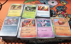Scarlet and Violet Era Pokemon TCG Lot Of 700 + Cards Non-Holo Bulk - Image 1