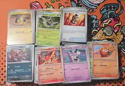 Scarlet and Violet Era Pokemon TCG Lot Of 700 + Cards Non-Holo Bulk - Image 2