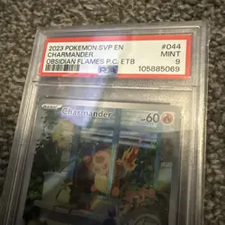 Pokemon Charmander SVP 044 Pokemon Center Promo Stamped PSA 9 MINT - Image 3