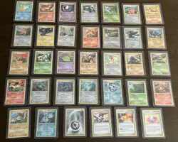 Lot of 34 Vintage Pokemon Cards - Holo, Reverse Holo, Rare - Image 1