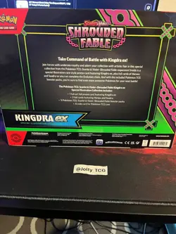 Pokemon TCG Kingdra EX Shrouded Fable Special Illustration Collection Box SEALED - Image 2