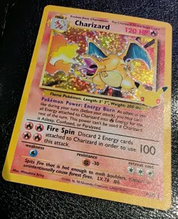 Charizard Holo Bleed Error and Energy Error Classic Set Mint Pokemon Cards NM - Image 2