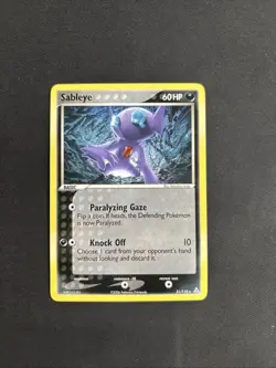 Pokemon TCG Sableye EX Holon Phantoms 31/110 Regular Rare Non Holo - LP - Image 1