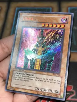 Yugioh Jinzo PSV-000 Pharaoh's Servant 1st Edition Secret Rare - Image 3