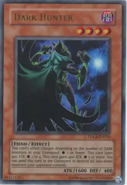 Yugioh Dark Hunter TDGS-EN033 Ultra Rare NM - Image 1