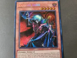 Yugioh Vampire Lord DCR-EN000 Secret Rare 25th Anniversary NM - Image 2