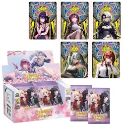 Goddess Story NS-10M05 Anime Waifu Cards Premium 18 Pack Booster Big Box new - Image 1