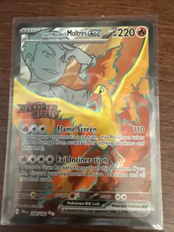 Destined Rivals Pokemon Moltres Ultra Premium Collection (3) Promo Cards Only - Image 3