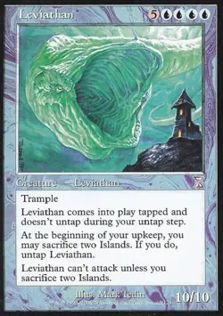 MTG English Leviathan Light Play Foil Time Spiral Time Shifted - Image 1