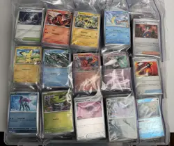 2450 Pokemon Card Bulk Lot w/ Holos & Reverse Holos - 50-Card Pak- NM - P Flames - Image 1