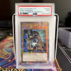 PSA 9 Limited Ed QCR Dark Magician 2023 LC01-EN005 Yugioh Card - Image 1