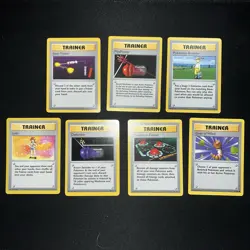 Shadowless Lot Pokemon Card Collection Wotc 1999 Base Set Trainers Tcg Vintage - Image 1