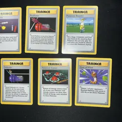 Shadowless Lot Pokemon Card Collection Wotc 1999 Base Set Trainers Tcg Vintage - Image 3