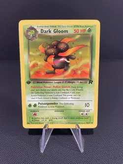 Pokemon Card 1ST EDITION Dark Gloom Team Rocket 36/82 WotC Vintage 2000 NM - Image 1