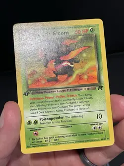 Pokemon Card 1ST EDITION Dark Gloom Team Rocket 36/82 WotC Vintage 2000 NM - Image 3