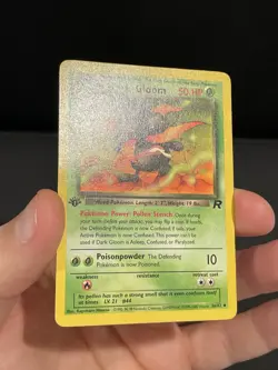 Pokemon Card 1ST EDITION Dark Gloom Team Rocket 36/82 WotC Vintage 2000 NM - Image 3