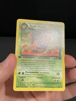 Pokemon Card 1ST EDITION Dark Gloom Team Rocket 36/82 WotC Vintage 2000 NM - Image 4