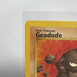 Pokemon Geodude 1st Edition Fossil Card 47/62 LP-NM - Image 2