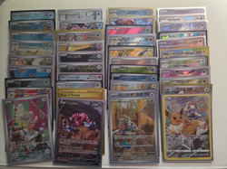 41 full art pokemon cards NM various sets - Image 2