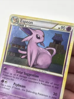 Espeon Undaunted Holo Rare 2/90 Pokemon Card 2010 - Image 3