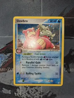Slowbro 13/115 Unseen Forces Holo Pokemon Card LP - Image 3