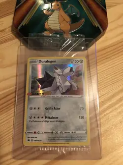 FRENCH Duraludon SWSH028 2020 EB Games Exclusive Pokemon Card Promo SEALED - Image 1