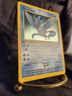 Pokemon TCG Articuno 1st Edition Holo Rare Card 2/62 Fossil - Image 3