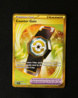 Pokemon Card TCG - Counter Gain 249/191 - Surging Sparks - Hyper Rare - NM ⭐ - Image 1